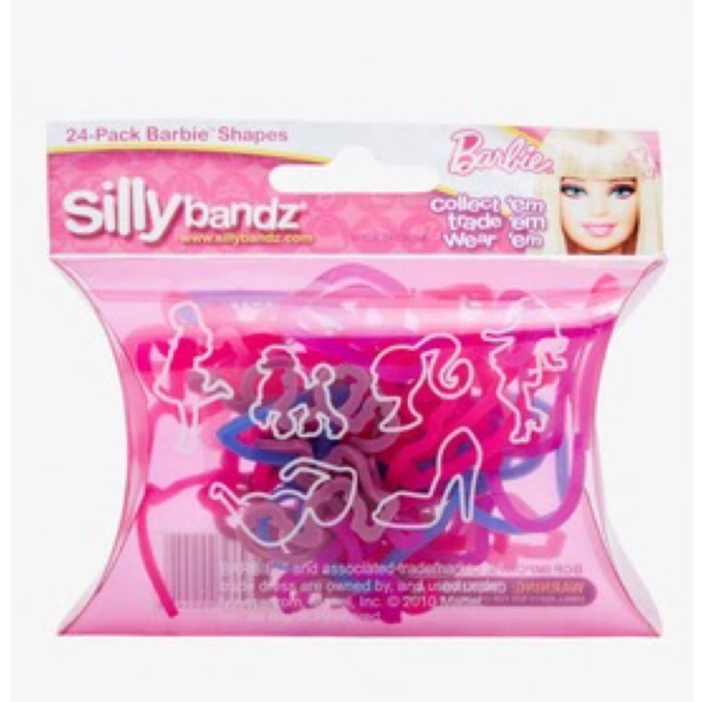 BARBIE Silly Bandz NWT
